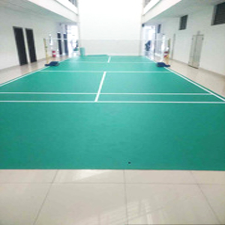 羽毛球場地的PVC運動地板應用優勢是什么呢？